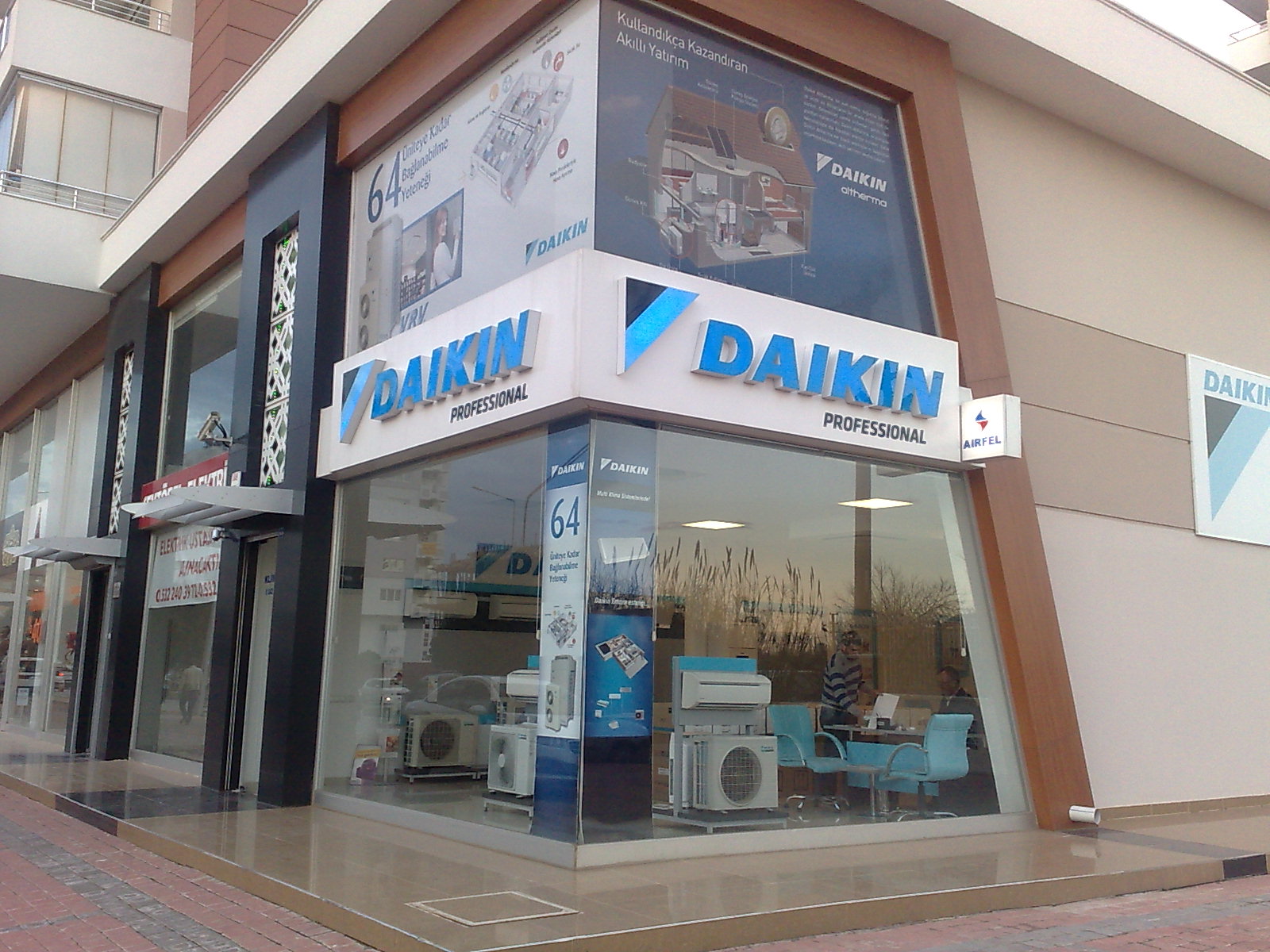 Daikin Kurumsal Servis Dekorasyonu